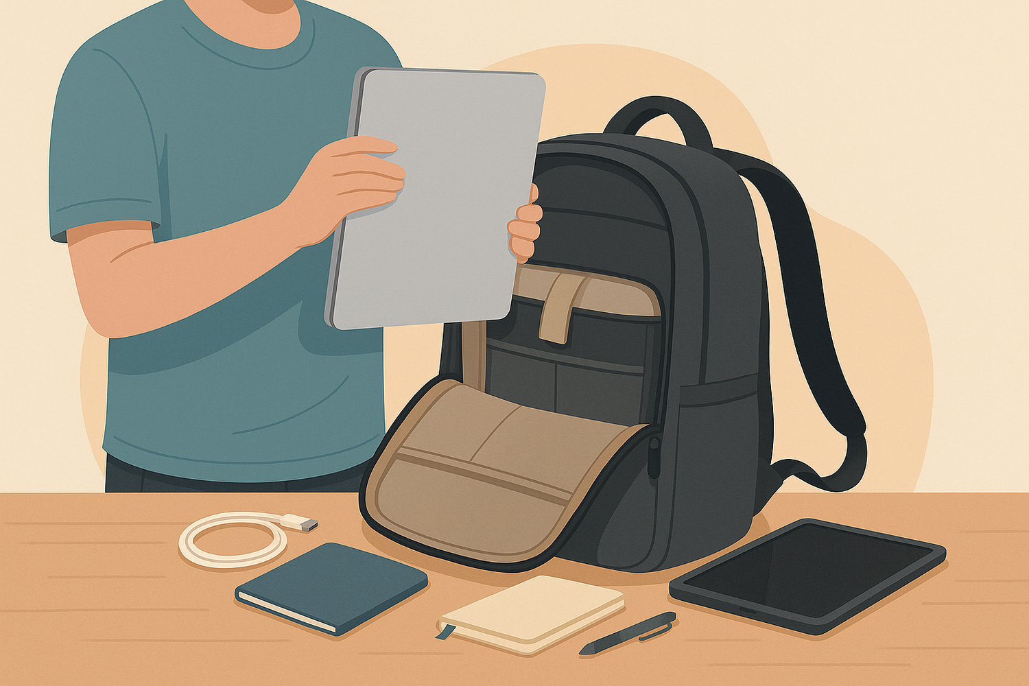 Comment mettre son ordinateur dans son sac ?