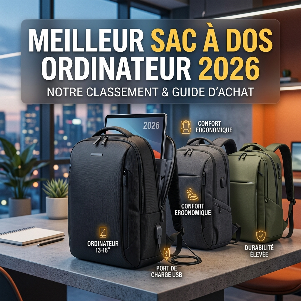 Meilleur sac à dos ordinateur 2026 : notre classement et guide d'achat