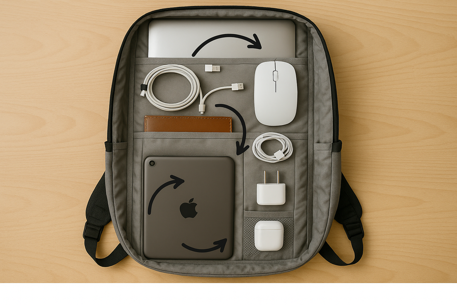 repartition du poids sac a dos pour pc