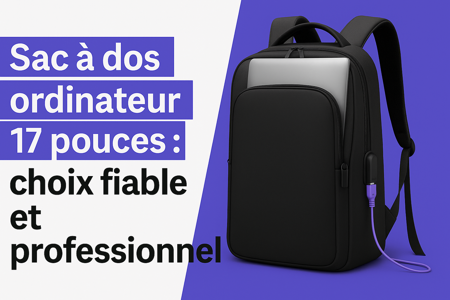 sac à dos ordinateur 17 pouces