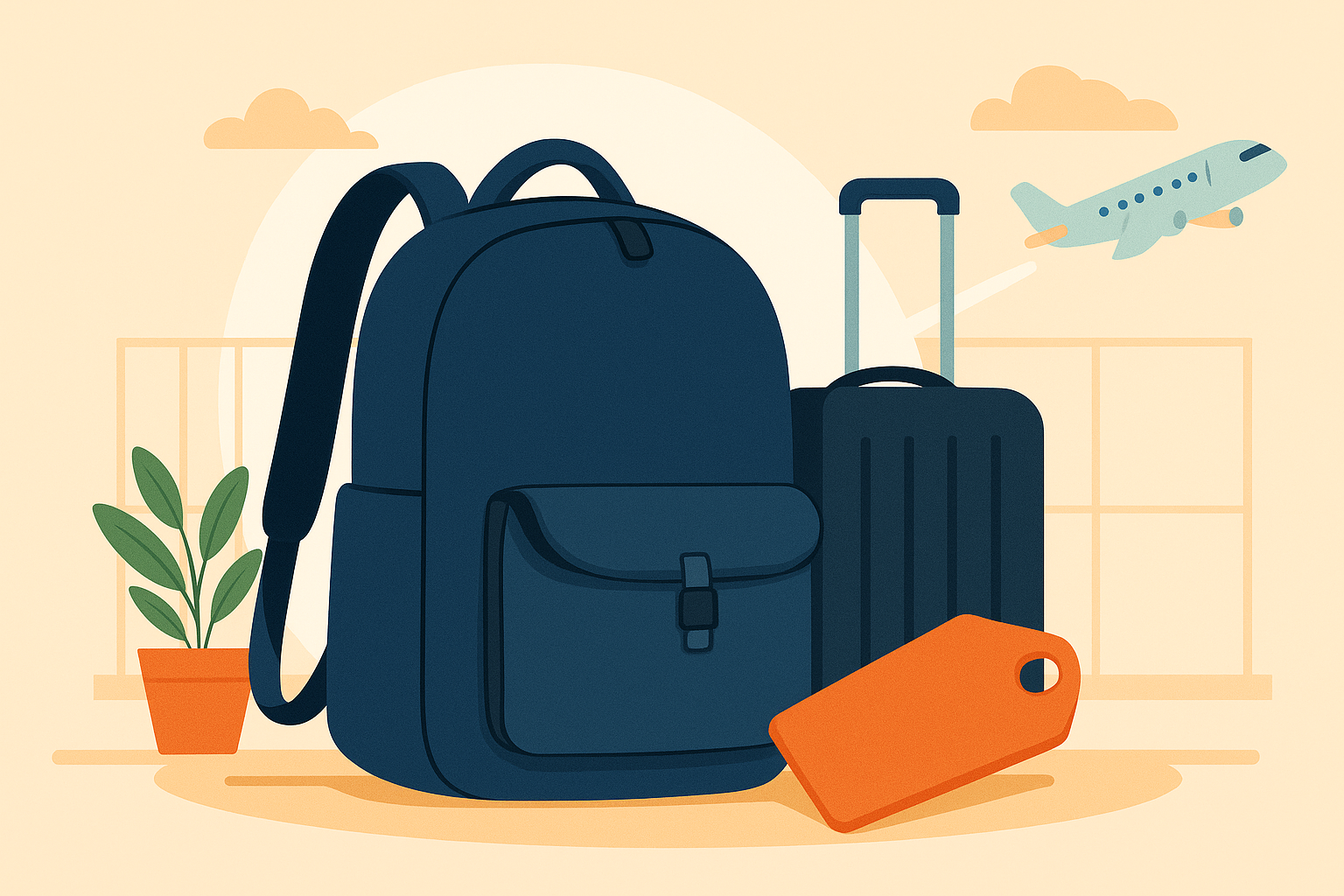 sac à dos ordinateur cabine low-cost