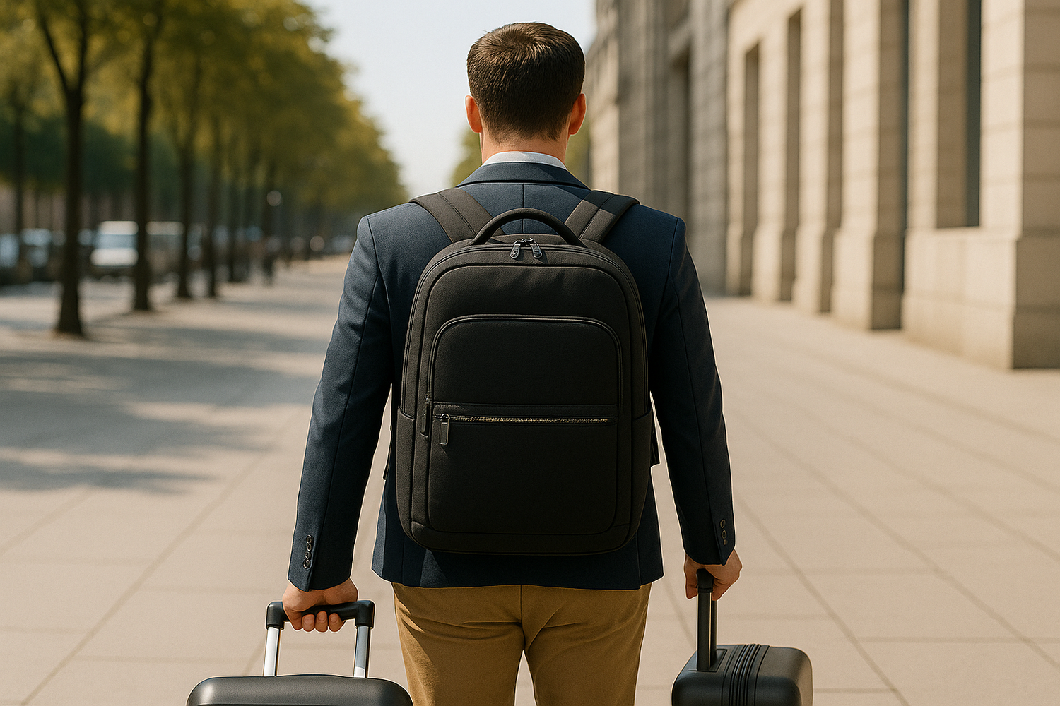 Sac à dos ou valise ? Le choix des citadins connectés en déplacement