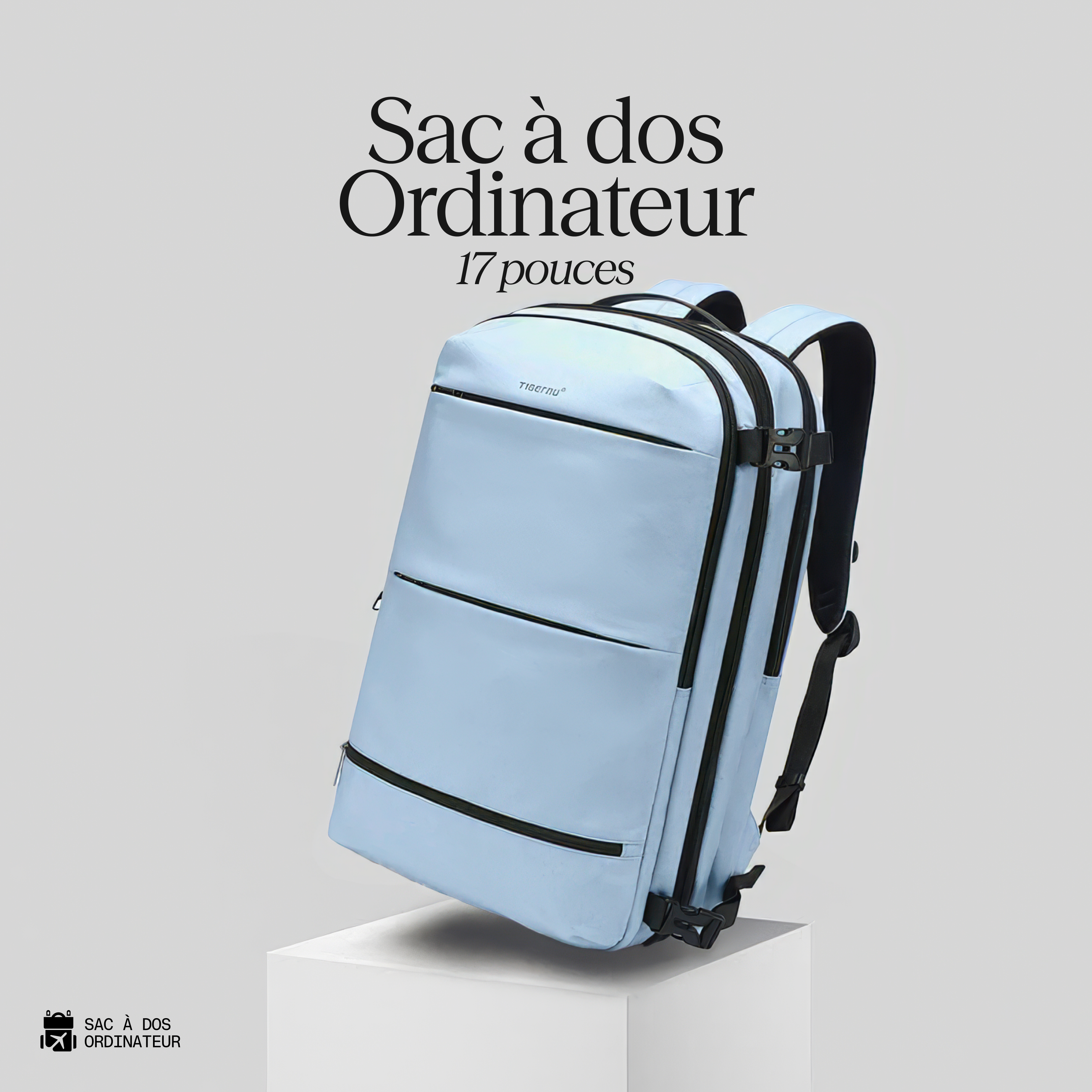 Sac à dos ordinateur 17 pouces