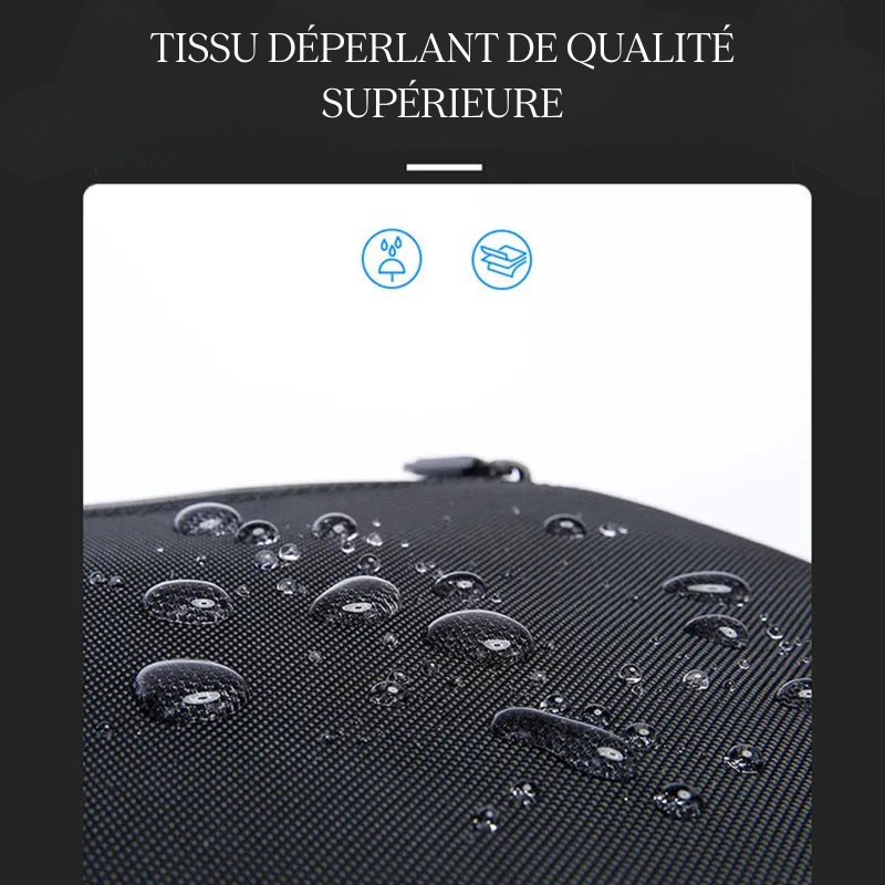 Sac a Dos Professionnel Ordinateur Compact, Étanche et Polyvalent