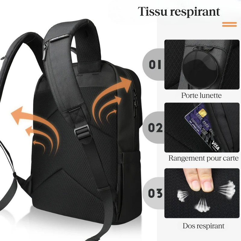 Sac à dos ordinateur pour cadre