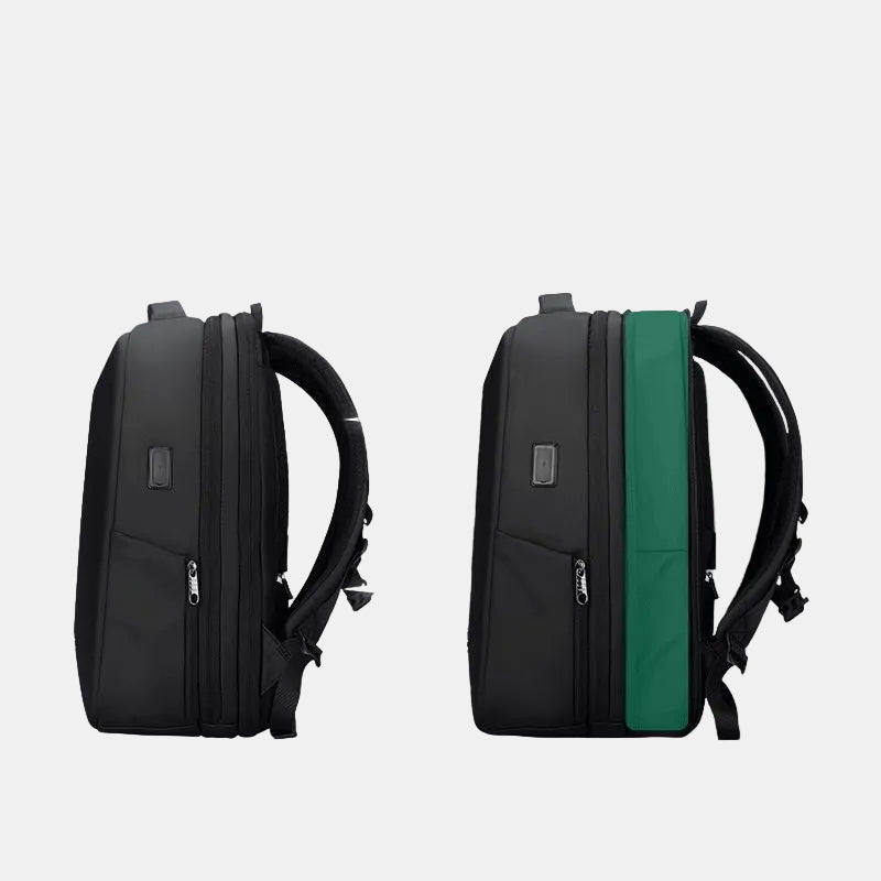 Sac à dos ordinateur rigide extensible 15,6 pouces – Étanche et antivol