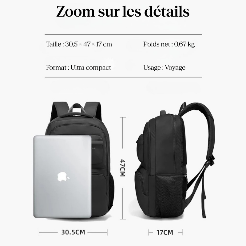 Sac à dos PC avion