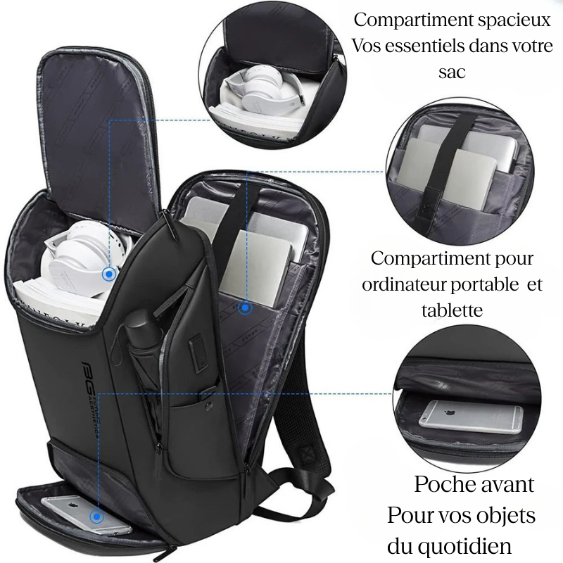 Sac à dos ordinateur homme pour le business