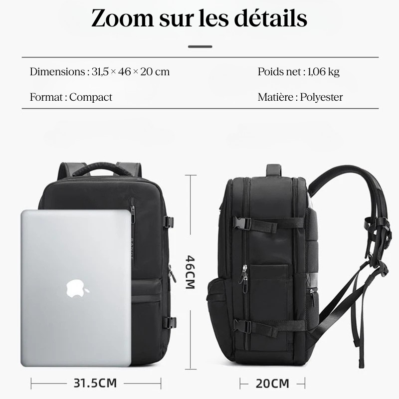 Sac à dos ordinateur week-end