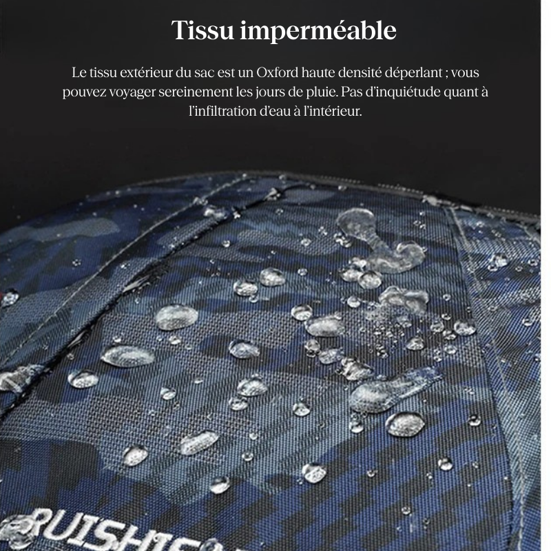 Sac à dos ordinateur voyage – Grande Capacité, Imperméable, USB