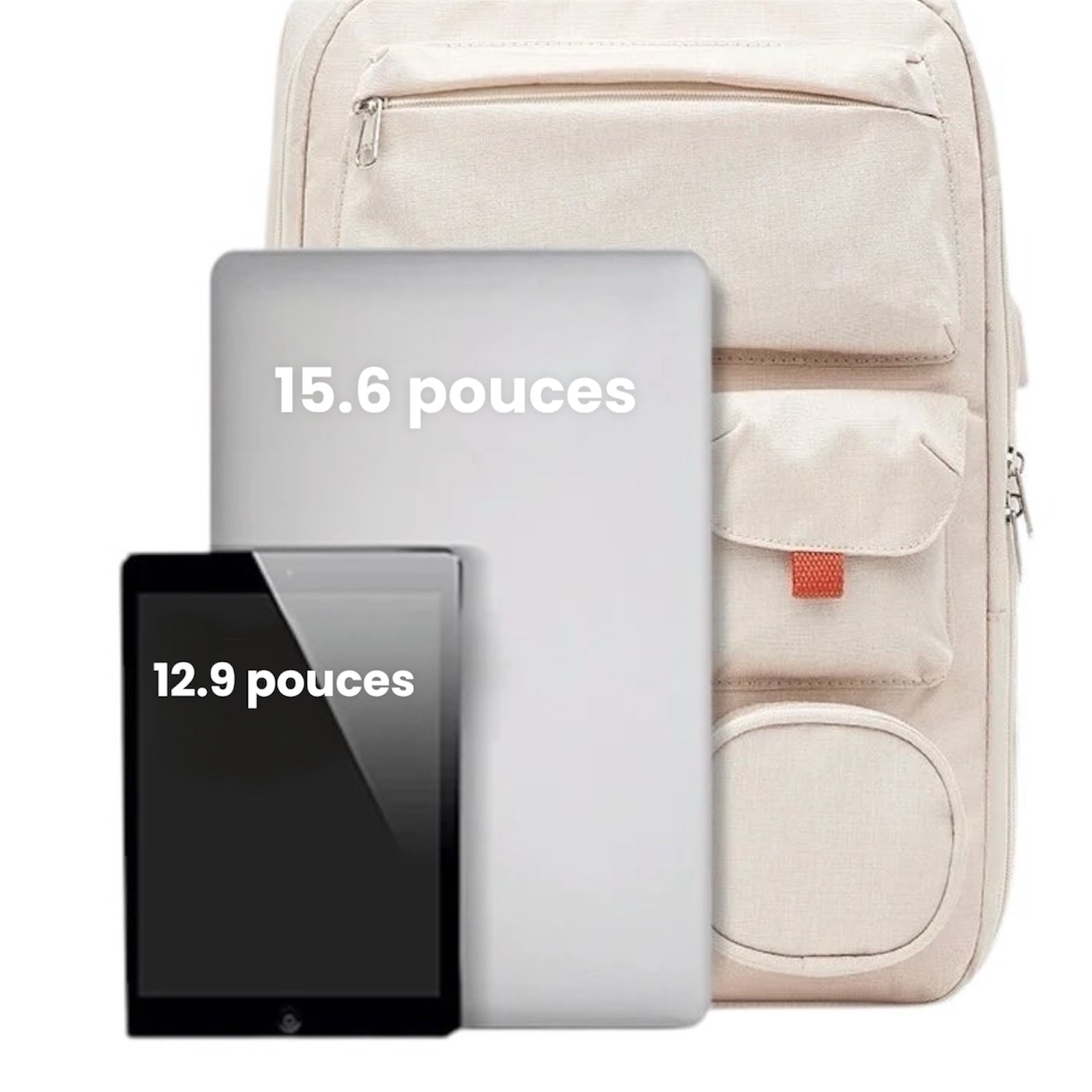 sac ordinateur taille