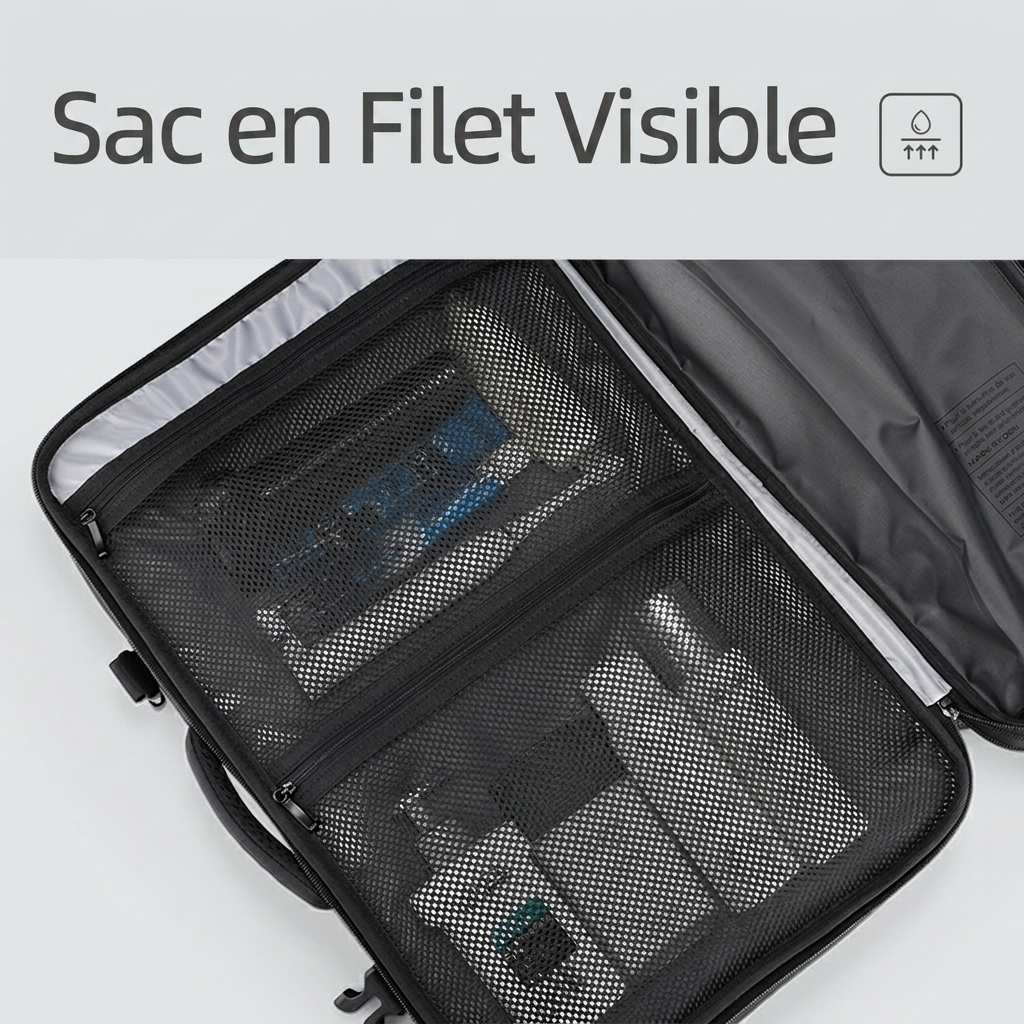 Sac à dos ordinateur | extensible & cabine & 35L