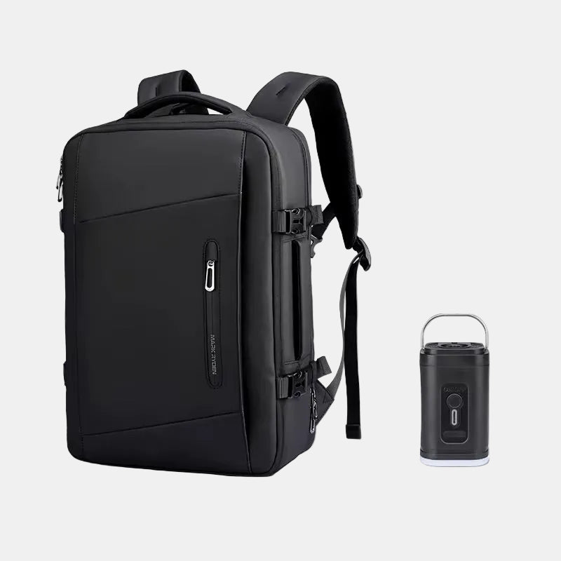 Photo sac a dos ordinateur 17 pouces port USB - vue de cote