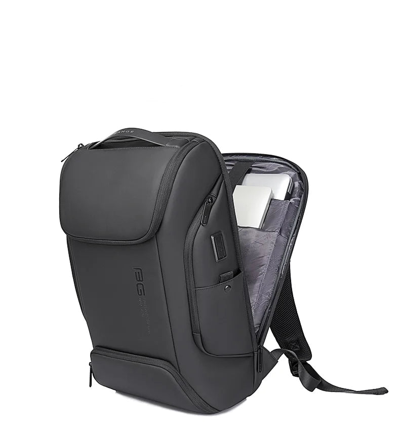 Sac à dos ordinateur Premium – 17 pouces – Design structuré & Port USB