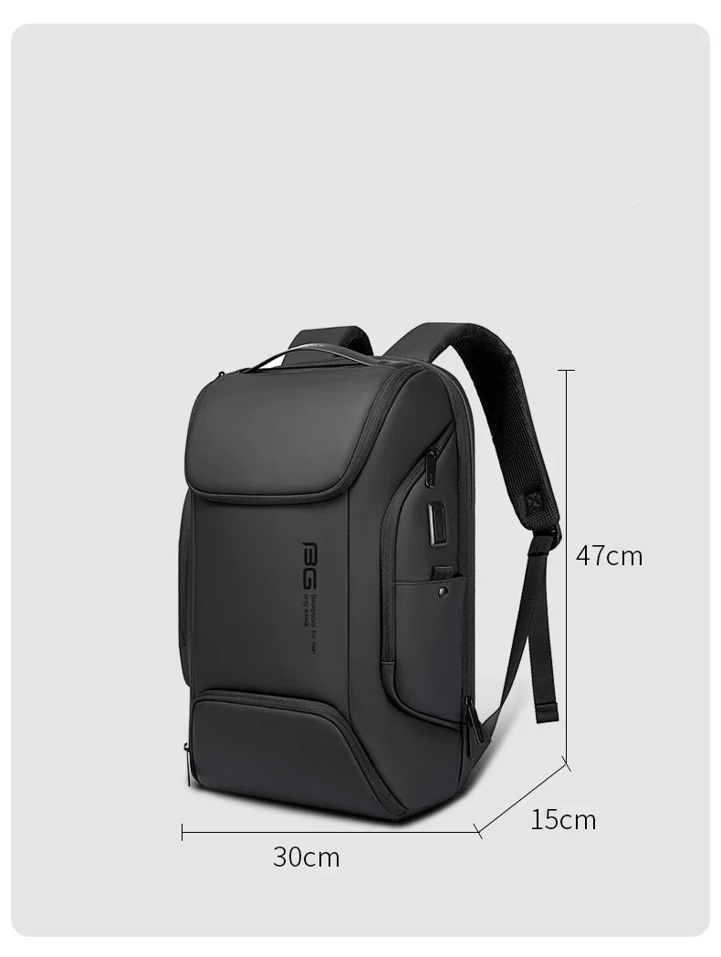 Sac à dos ordinateur Premium – 17 pouces – Design structuré & Port USB