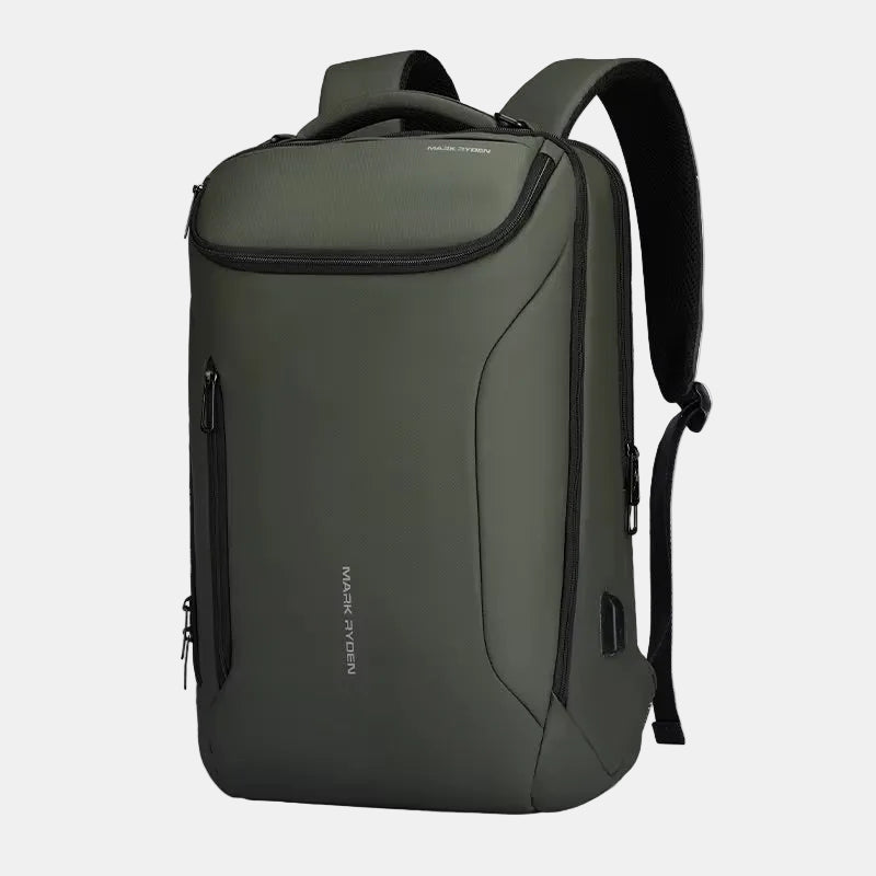 Sac à dos ordinateur grande capacité 17 pouces – Design sobre et rangement spacieux