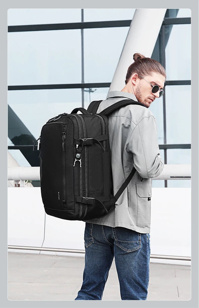 Sac à dos ordinateur Premium – 17 pouces – Grande capacité & Approuvé cabine avion
