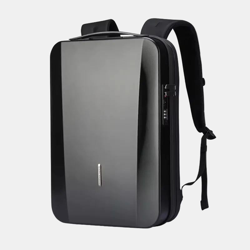 Sac à dos ordinateur rigide 17 pouces avec serrure TSA – Léger, compact et imperméable