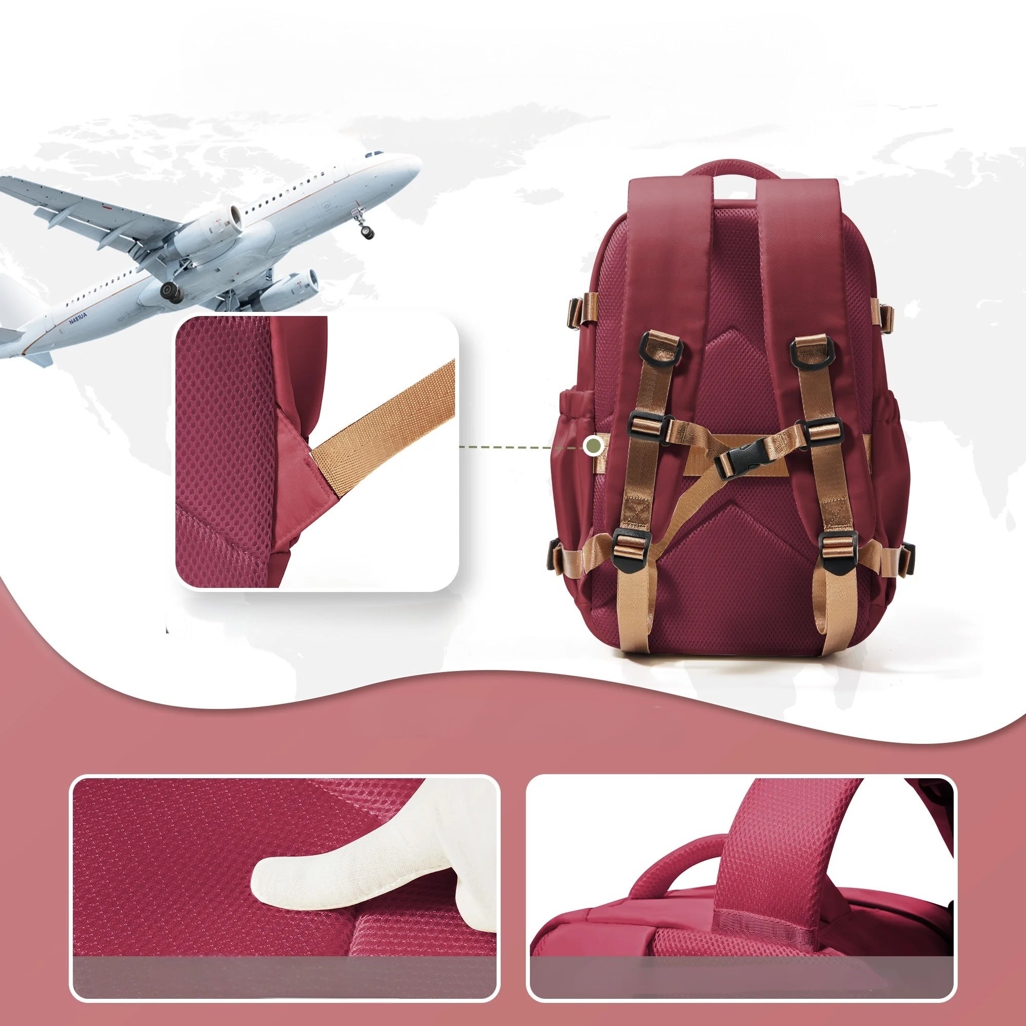 sac d'ordinateur avion