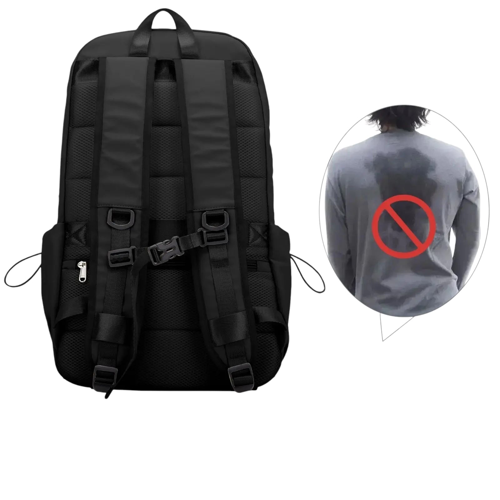 sac d'ordinateur anti transpirant