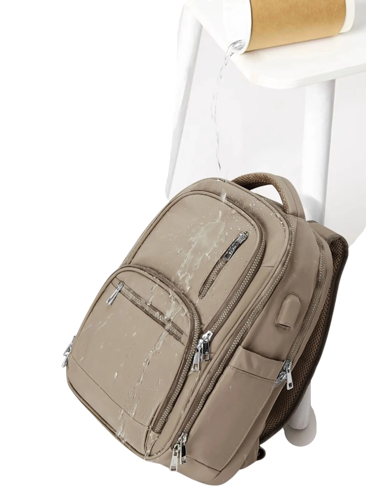 Sac à dos ordinateur homme - 13 pouces - Compatible cabine avion