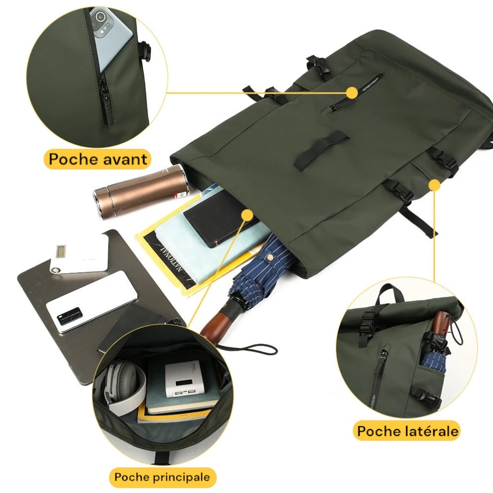 Sac à dos pour ordinateur portable imperméable
