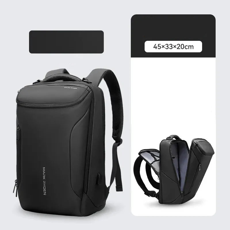 Sac à dos ordinateur 17 pouces ergonomique matelassé