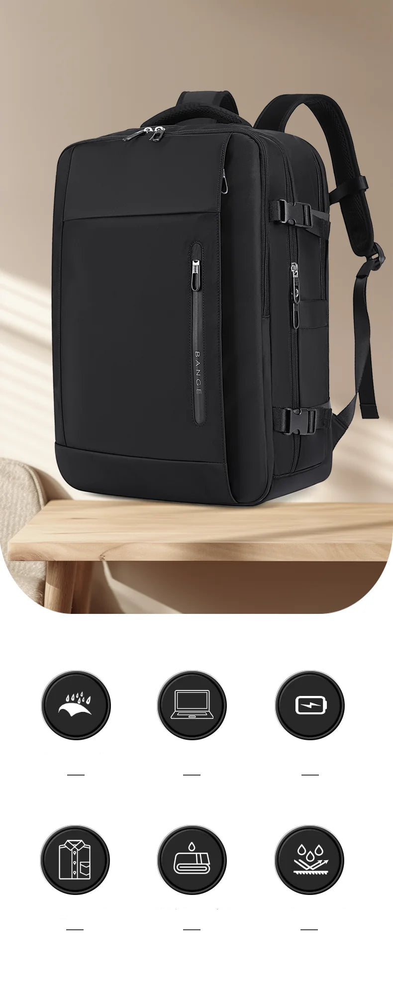 sac a dos ordinateur business multifonction