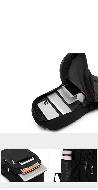 Sac à dos ordinateur 17 pouces unisexe