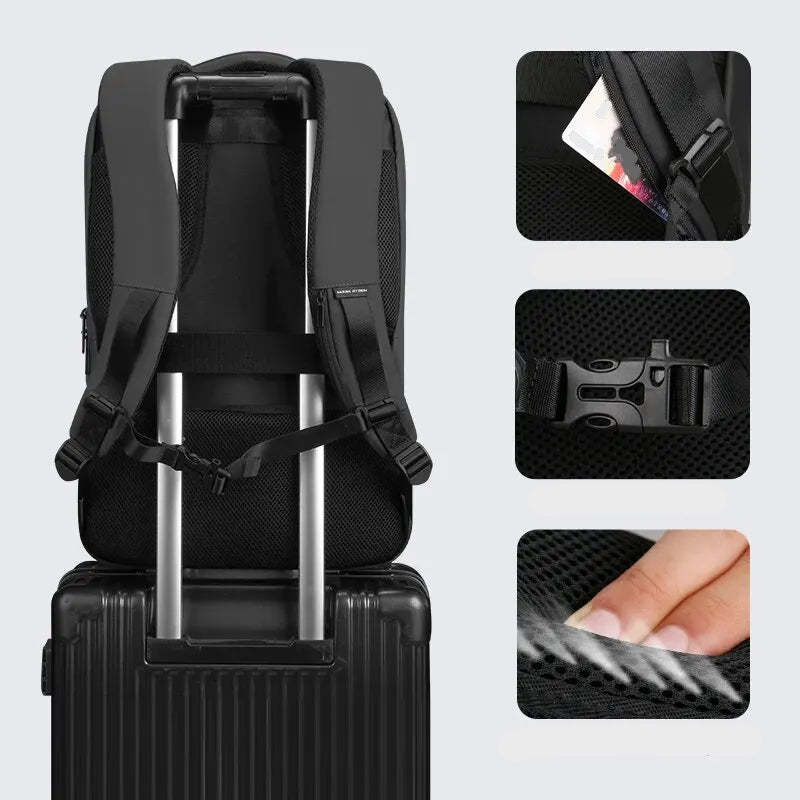 Sac à dos ordinateur affaire - 17 pouces - Déplacement Pro & port USB