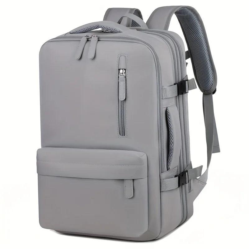 Sac à dos gris ordinateur 16 pouces ergonomique