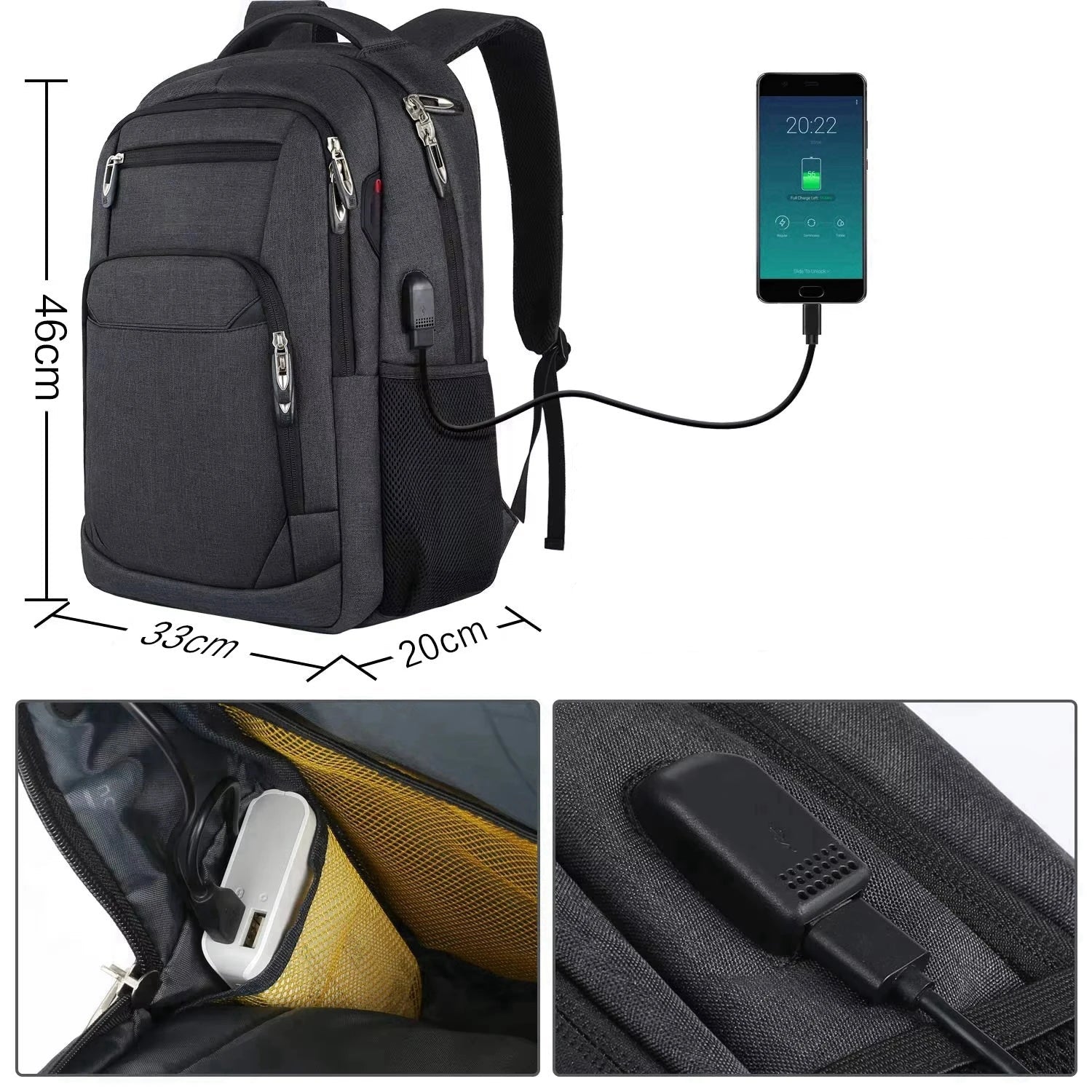 sac homme pc portable