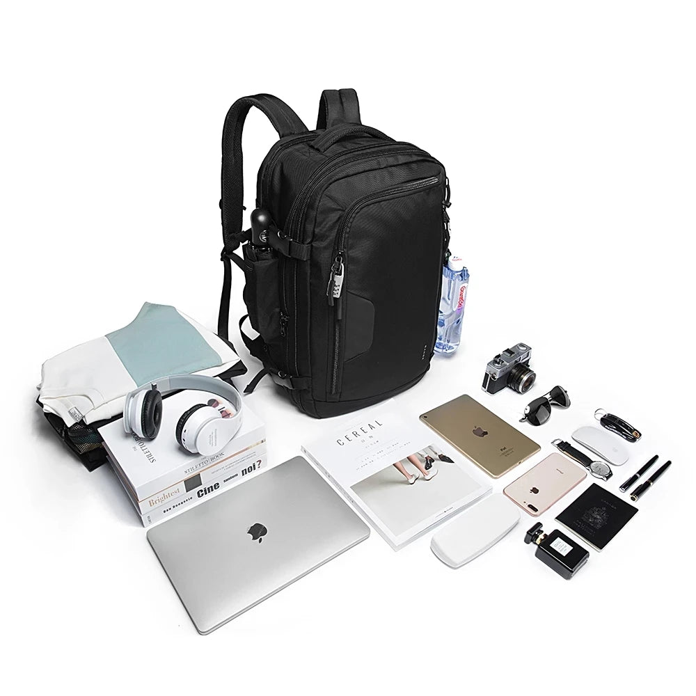 Sac à dos ordinateur Premium – 17 pouces – Grande capacité & Approuvé cabine avion