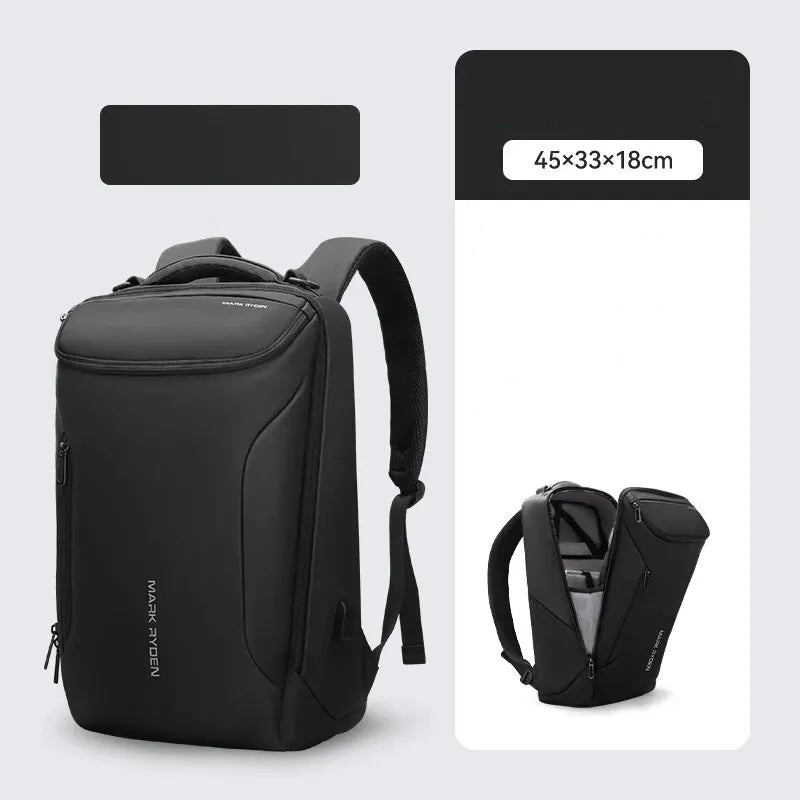 Sac à dos ordinateur 17 pouces ergonomique matelassé