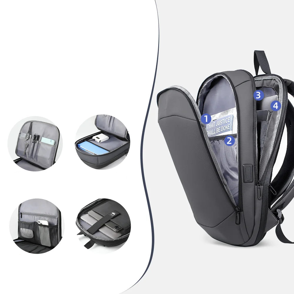 Sac à dos ordinateur 17 pouces avec port USB