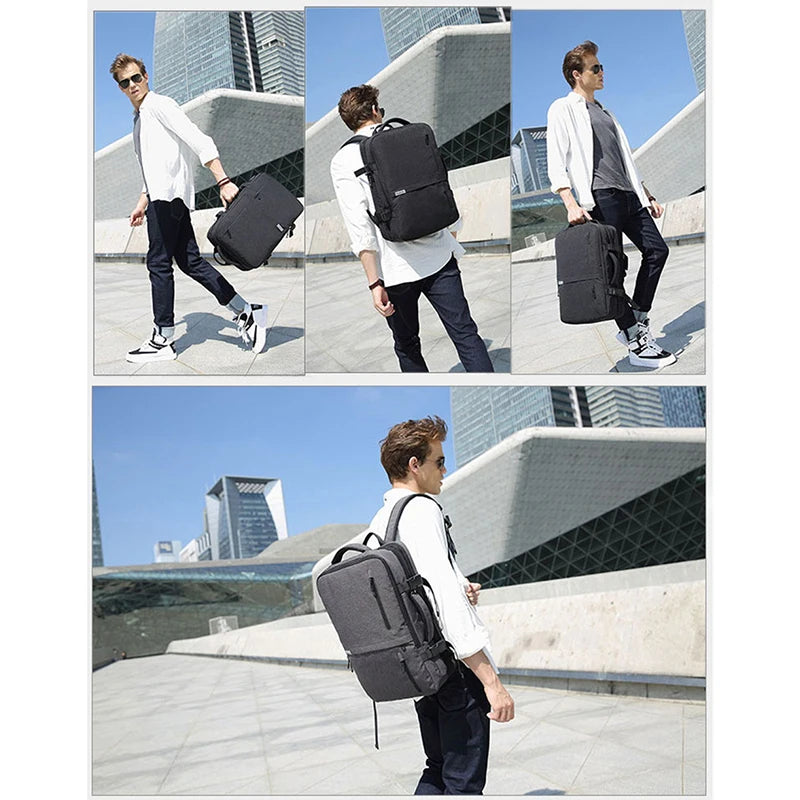 Sac à dos noir ordinateur bagage cabine