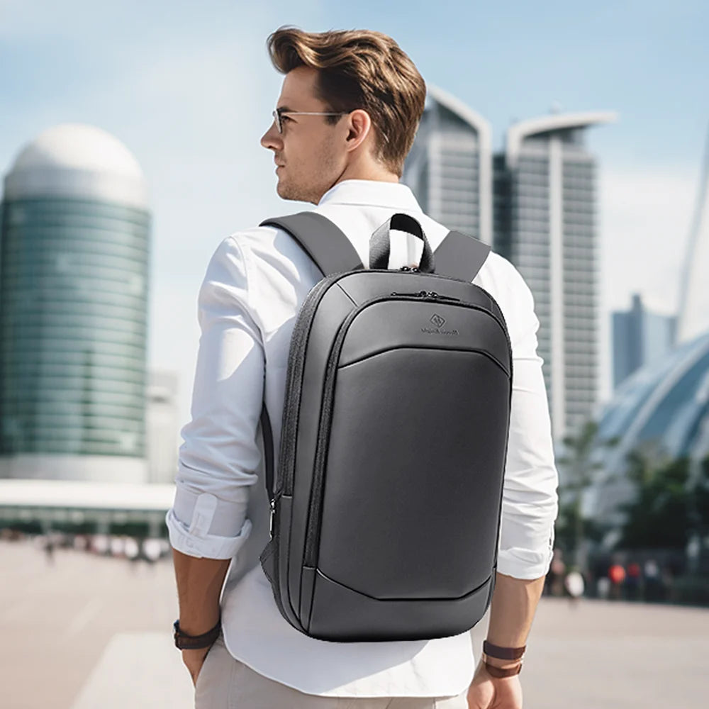 Sac à dos ordinateur 17 pouces avec port USB & extensible