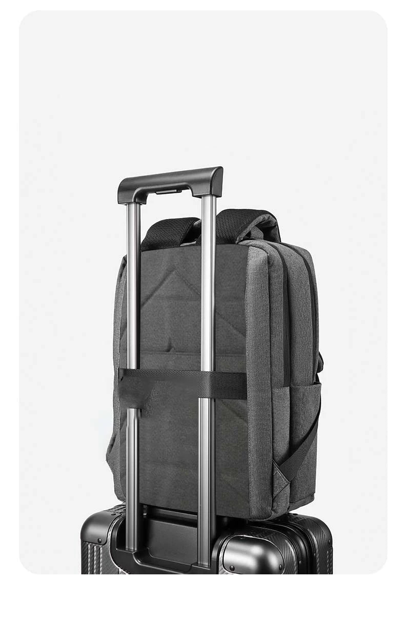Sac à dos ordinateur 17 pouces à grande capacité valise aeroport