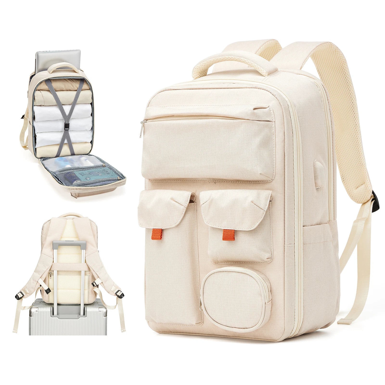 Sac à dos femme pour ordinateur 15 pouces - Long trajet