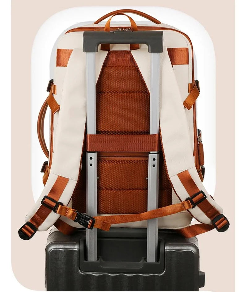 sac a dos pour femme accroche valise