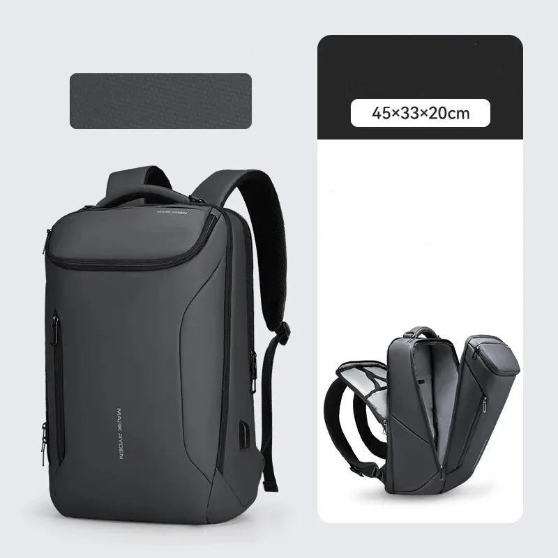 Sac à dos ordinateur 17 pouces ergonomique matelassé