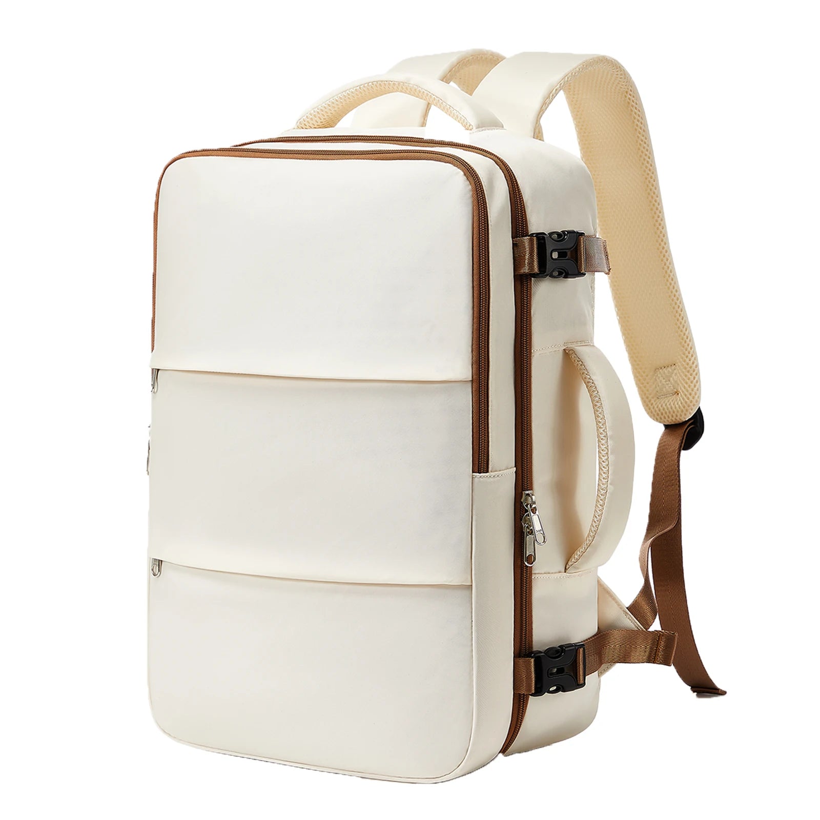 sac d'ordinateur beige