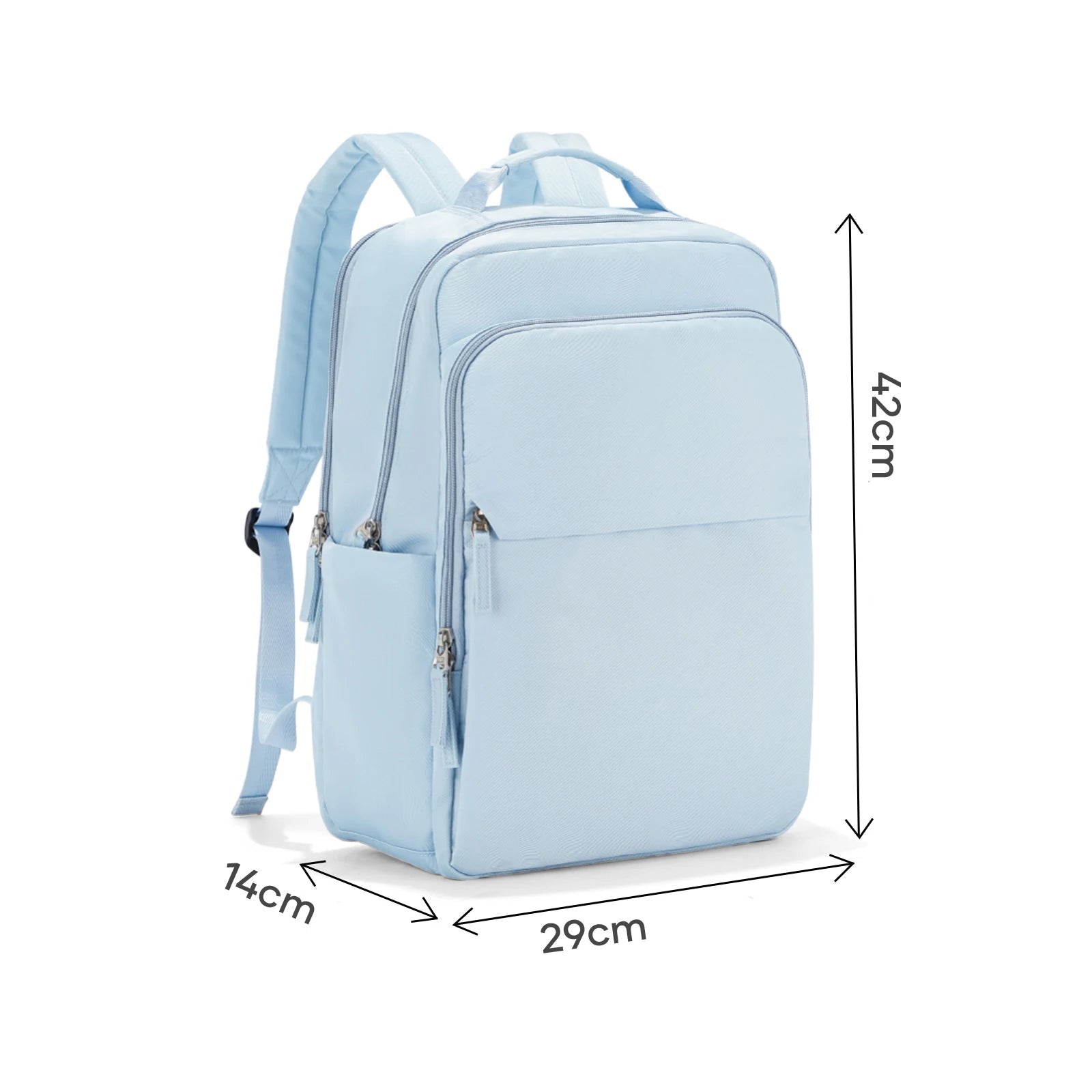 Sac à dos bleu ordinateur à multifonctions