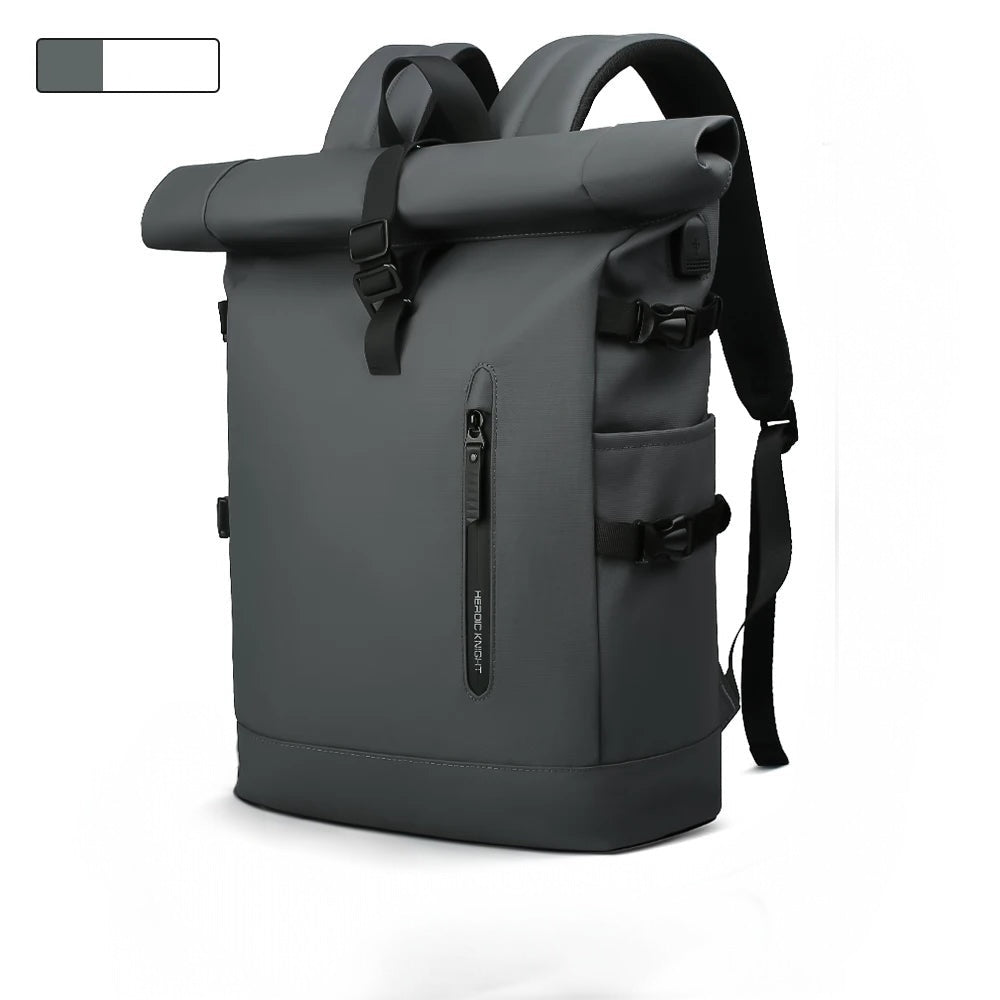 Sac à dos gris ordinateur portable imperméable