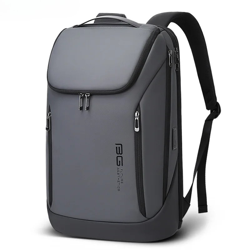 Sac à dos gris pour le business pour pc portable