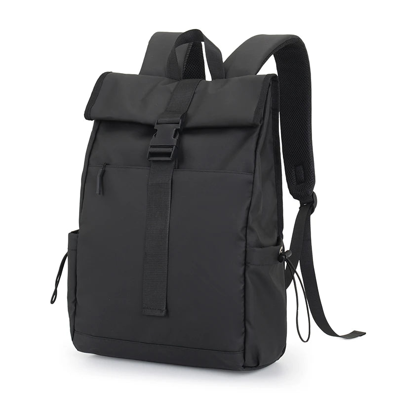 Sac à dos noir ordinateur pour femme imperméable