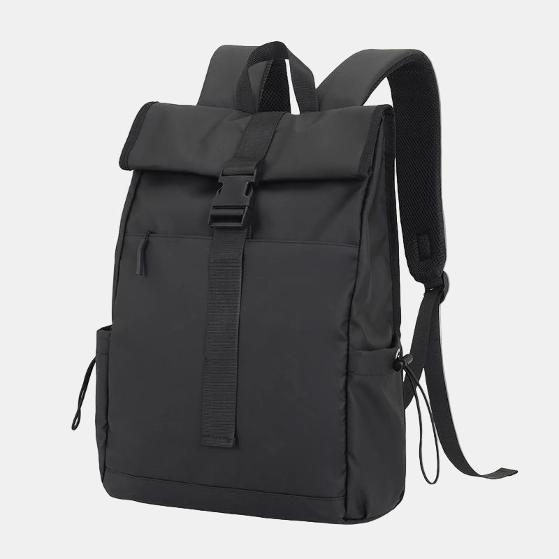 Sac à dos noir ordinateur pour femme imperméable
