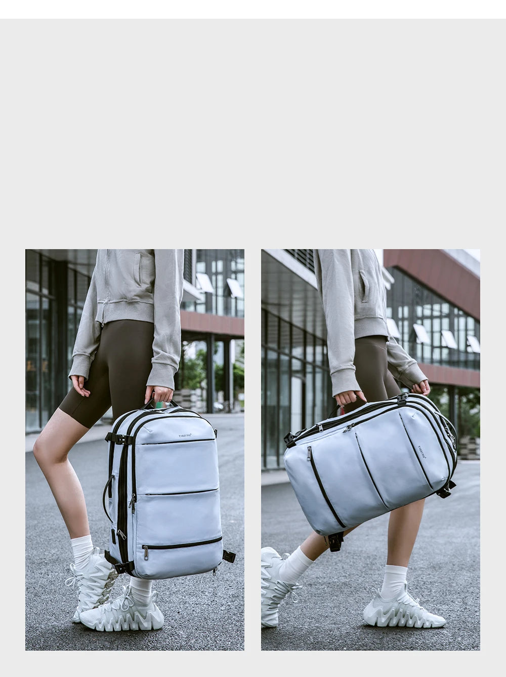 Sac à dos ordinateur 17 pouces bleu imperméable