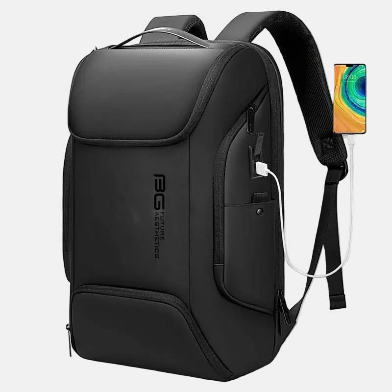 Photo sac a dos ordinateur business pour homme - vue de cote