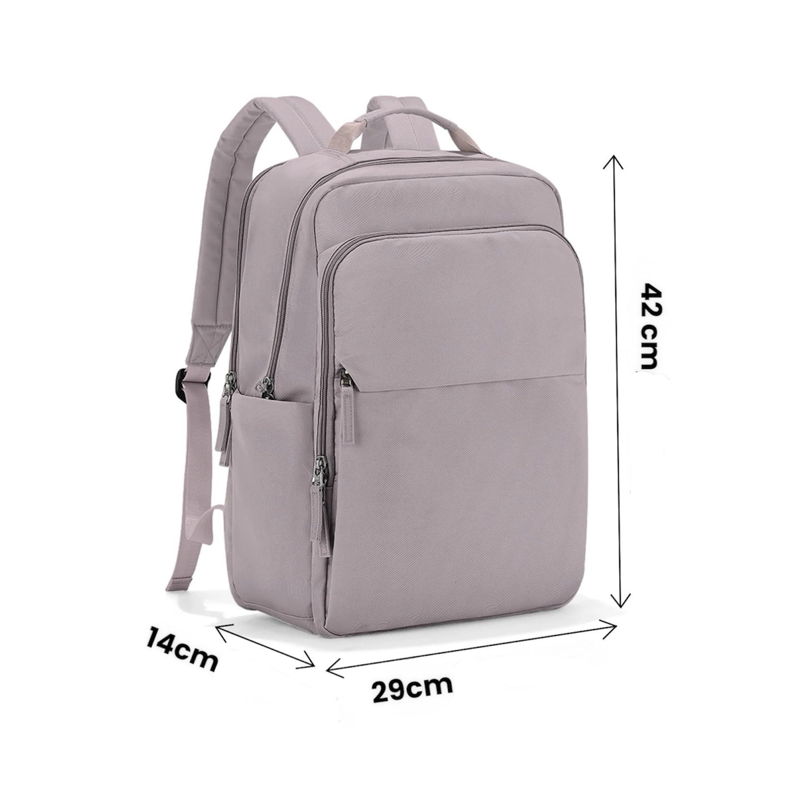 Sac à dos rose 15 pouces pour pc portable